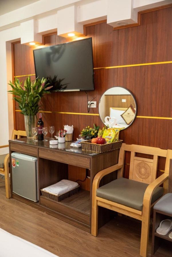 Hottel Ha Thanh Hanoi Buitenkant foto